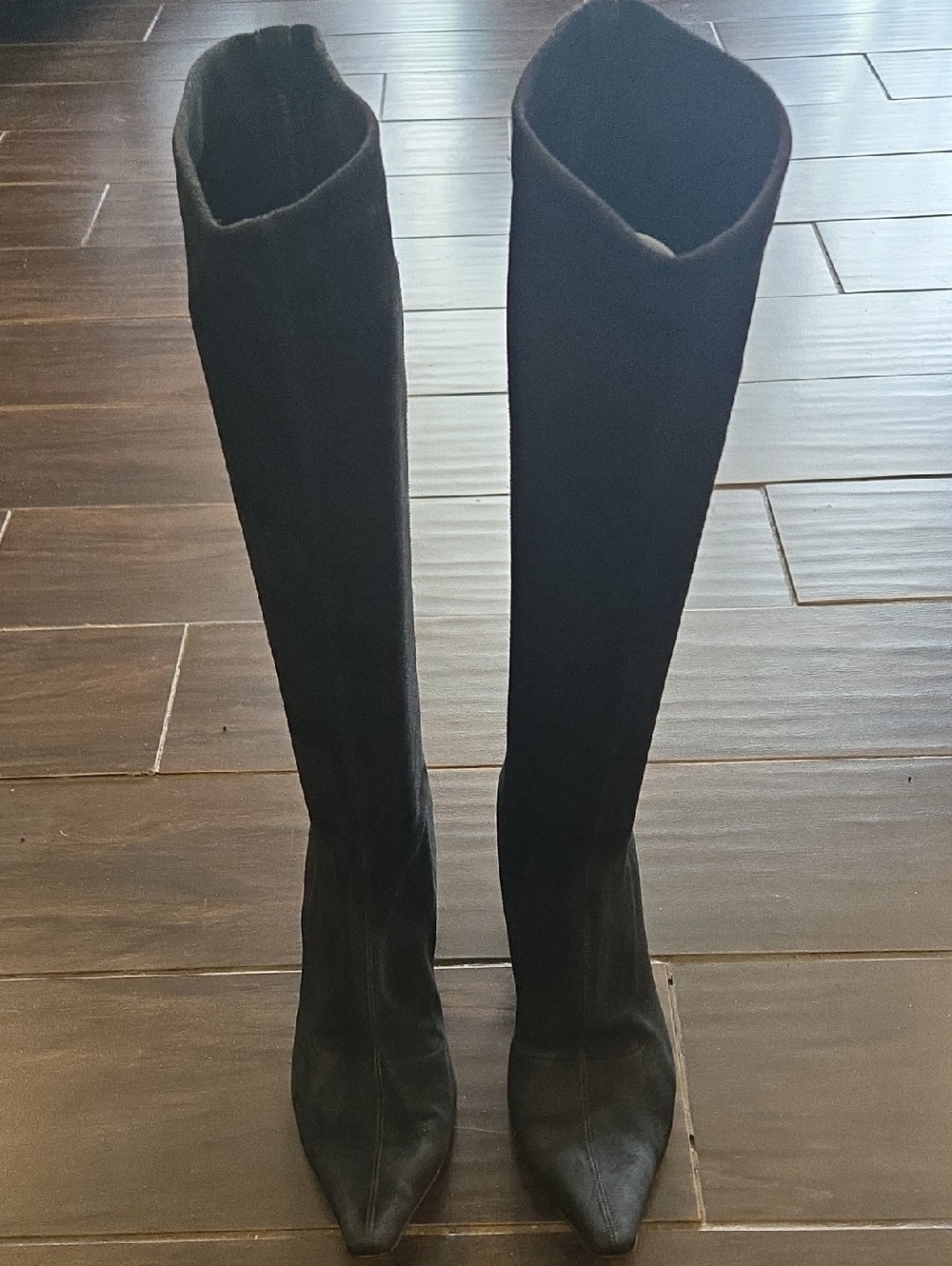 Jimmy Choo Suede Pull On Boots Sz 40 1/2